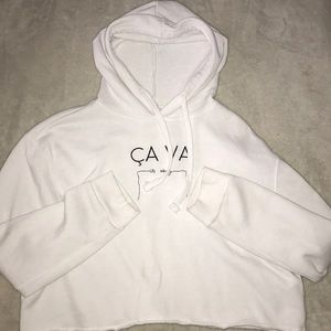 Cropped hoodie
